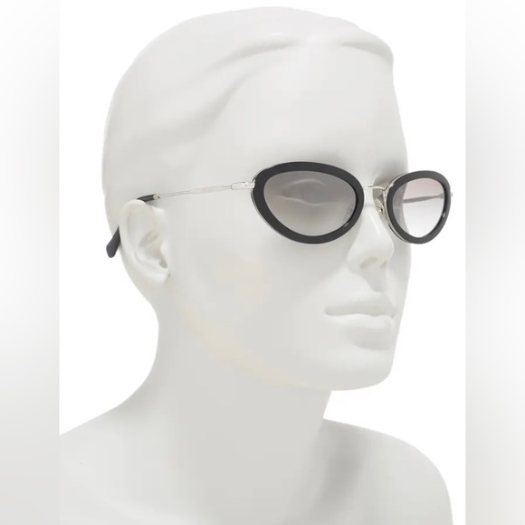 NWOT Miu Miu 54mm Irregular Sunglasses - Picture 3 of 9